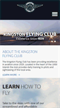 Mobile Screenshot of kingstonflyingclub.com